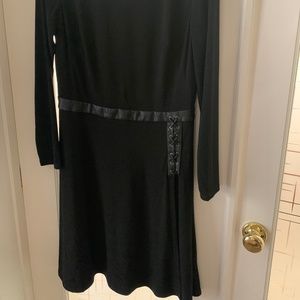 Ralph Lauren, Black Dress, Size 12